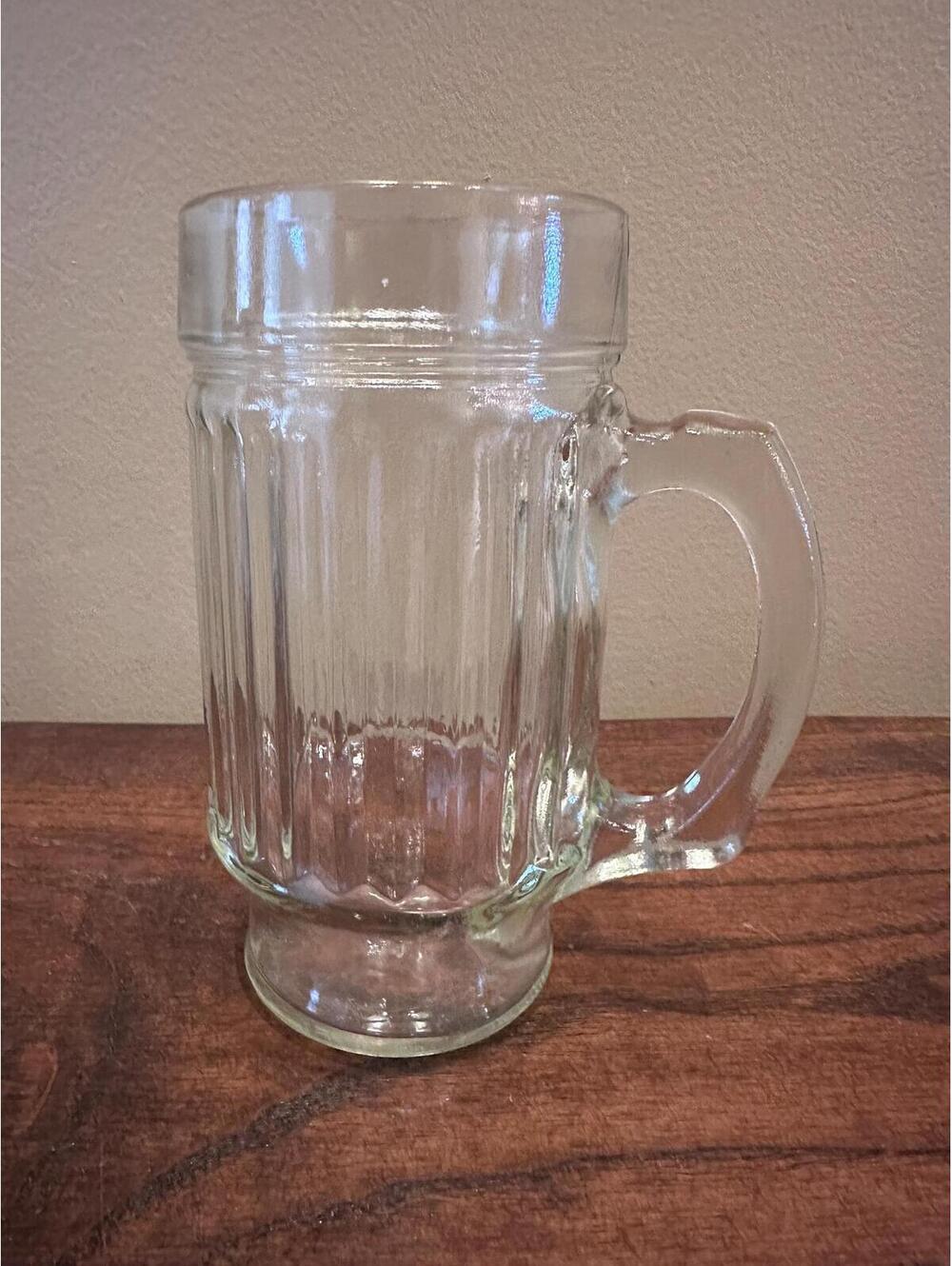 Vintage Anchor Hocking Line Lites Stein/Beer Tankard